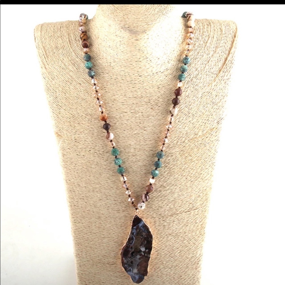 Bohemian necklace